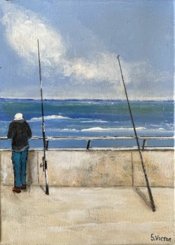 Sans titre - Acrylique sur toile - 22x16 cm