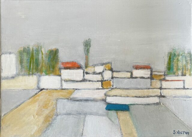 Sans titre - Acrylique sur toile - 22x16 cm